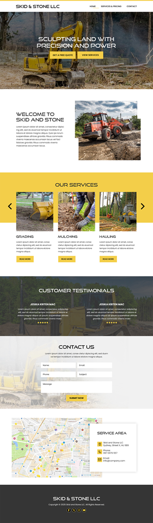 Squarespace Design by MAHABA for Skid and Stone, LLC | Design: #35142547