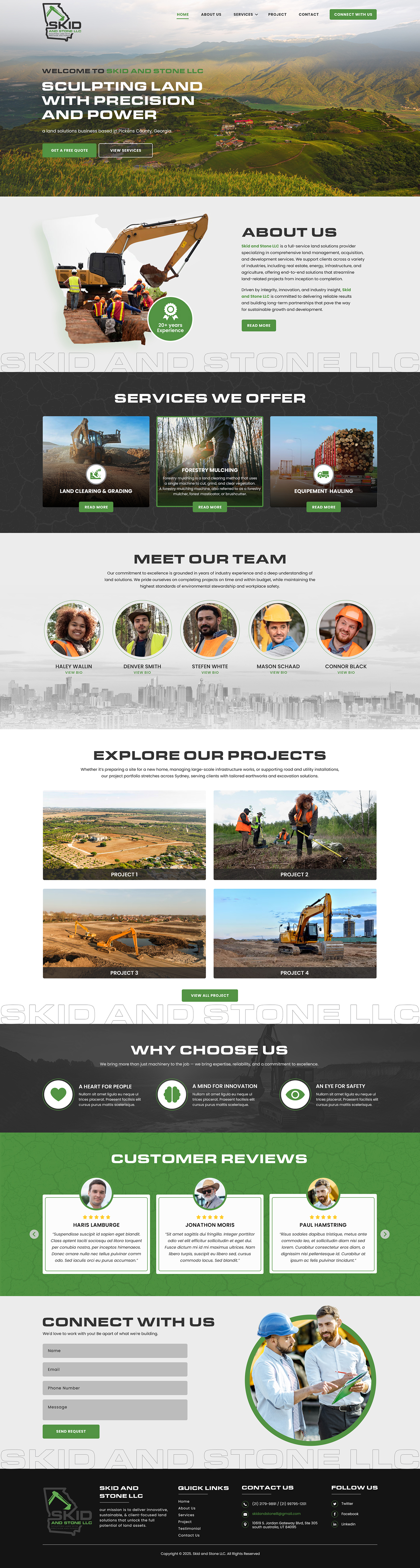 Diseño de Squarespace por IDesign1606 para Skid and Stone, LLC | Diseño #35178331