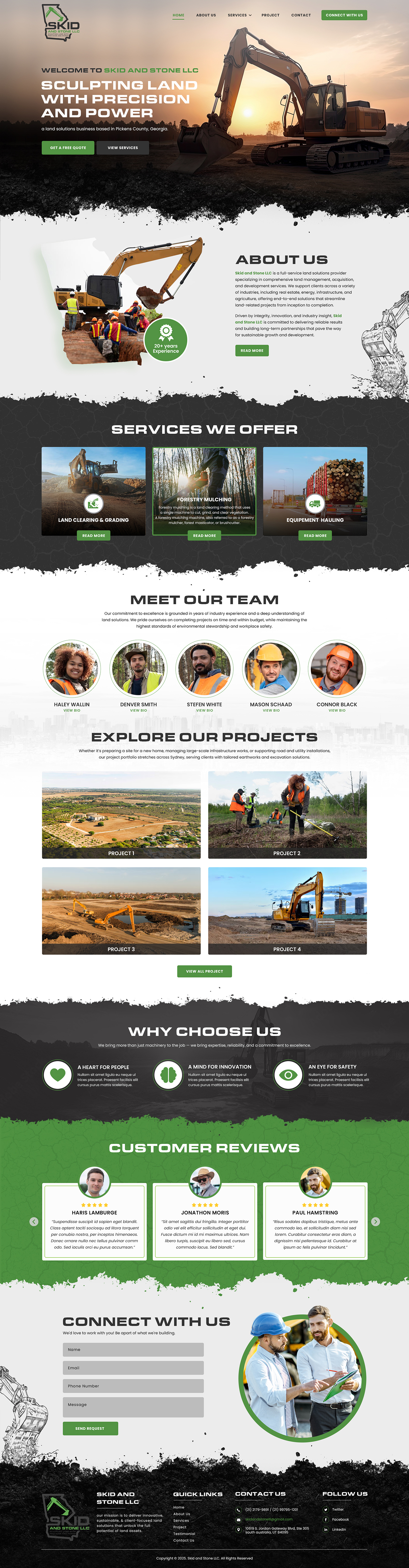 Diseño de Squarespace por IDesign1606 para Skid and Stone, LLC | Diseño #35178332