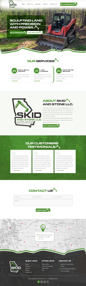 Diseño de Squarespace por Design KB