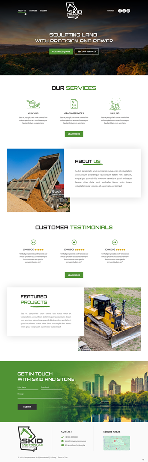 Squarespace Design by pb