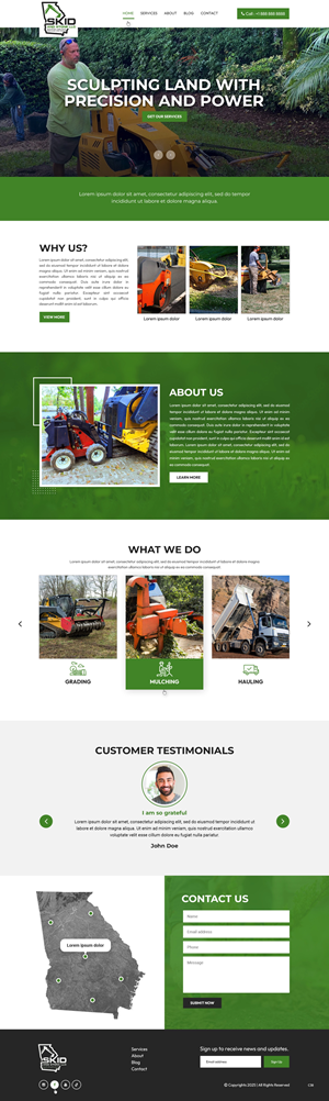 Squarespace Design by pb for Skid and Stone, LLC | Design: #35144499