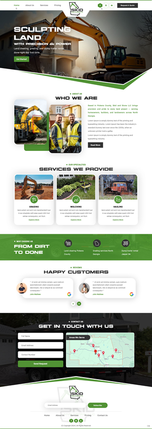 Squarespace Design by pb for Skid and Stone, LLC | Design: #35144505