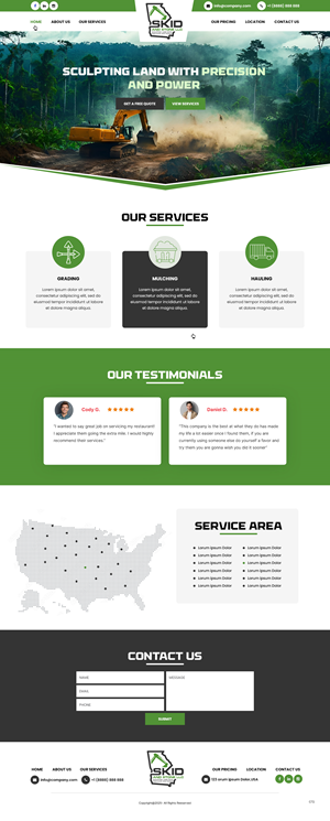 Squarespace Design by pb for Skid and Stone, LLC | Design: #35144508