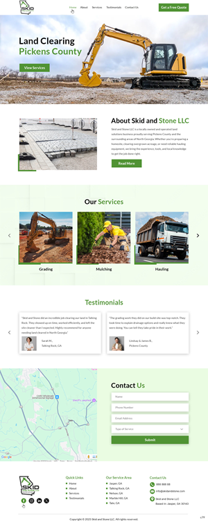 Squarespace Design by pb for Skid and Stone, LLC | Design: #35144513