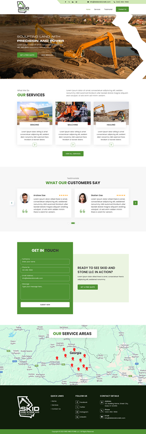 Squarespace Design by Sbss for Skid and Stone, LLC | Design: #35143210