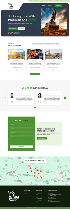 Squarespace Design by Sbss for Skid and Stone, LLC | Design: #35143685