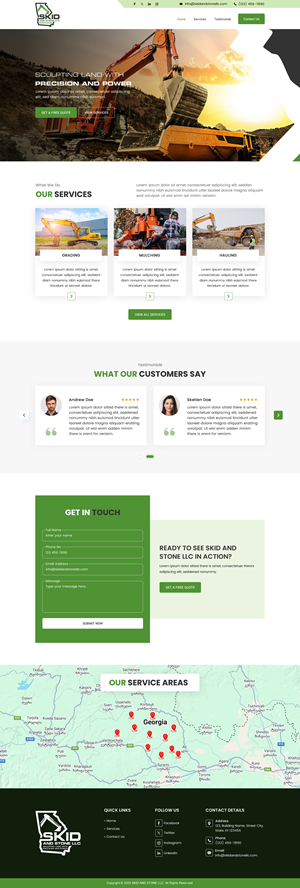 Squarespace Design by Sbss for Skid and Stone, LLC | Design: #35143687