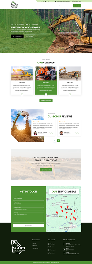 Squarespace Design by Sbss for Skid and Stone, LLC | Design: #35143688