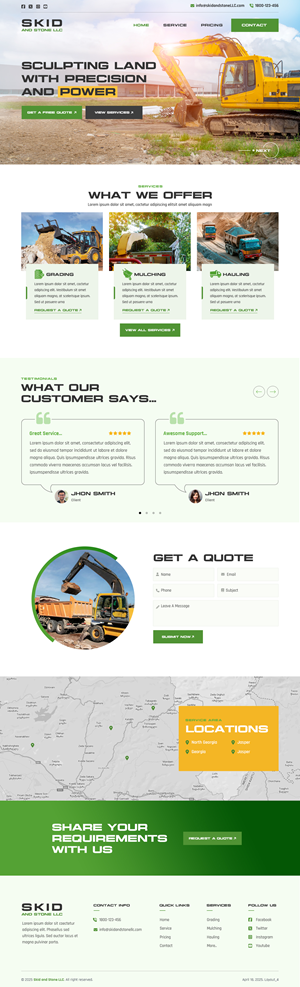 Design Squarespace par sai.designer87 pour Skid and Stone, LLC | Design : #35144173