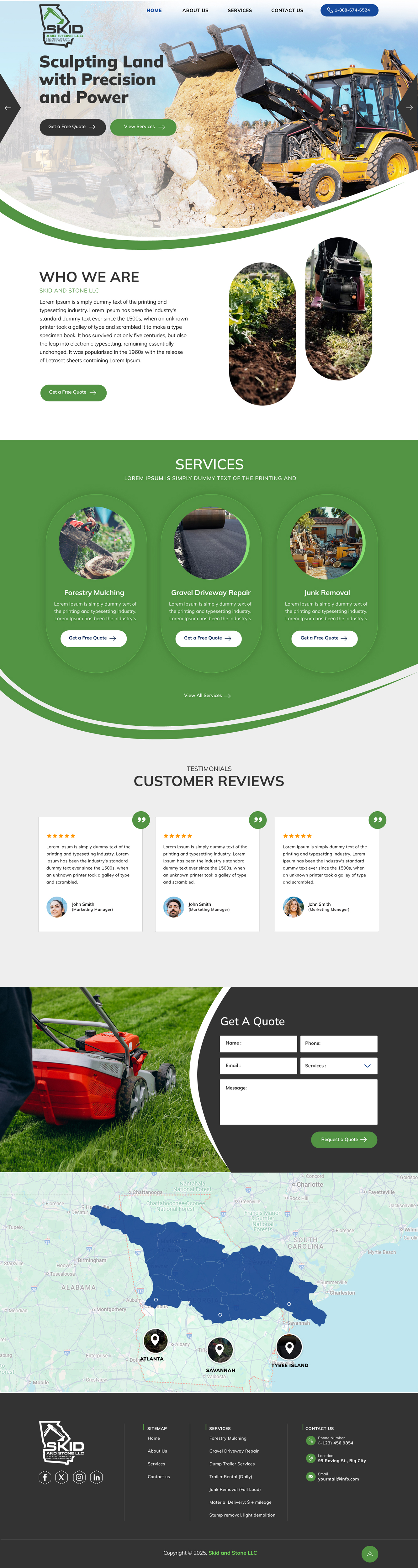 Squarespace Design by sai.designer87 for Skid and Stone, LLC | Design #35147189