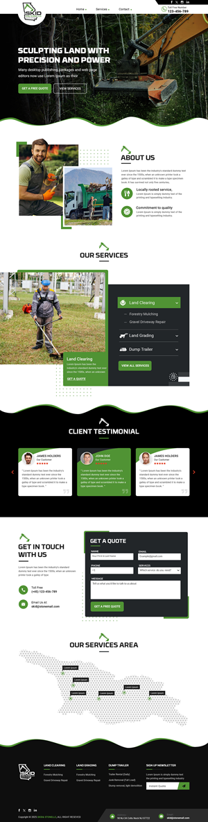 Squarespace Design by sai.designer87 for Skid and Stone, LLC | Design: #35148308