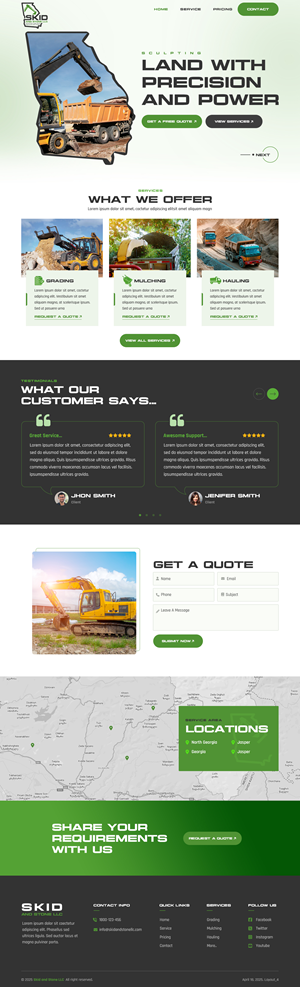 Squarespace Design by sai.designer87 for Skid and Stone, LLC | Design: #35148317