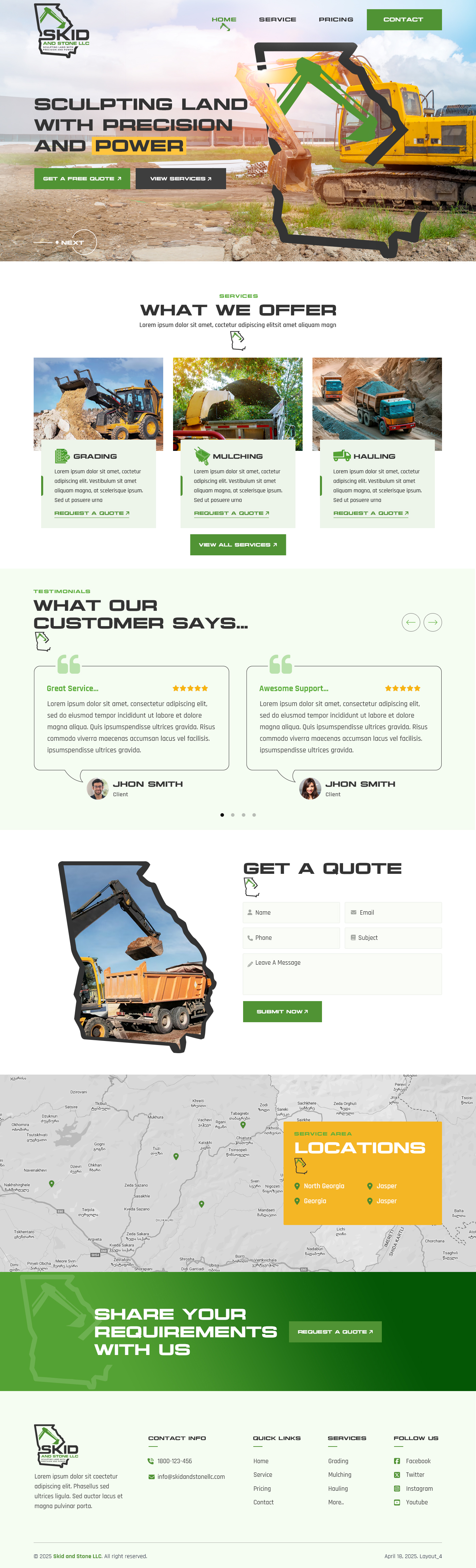 Squarespace Design by sai.designer87 for Skid and Stone, LLC | Design #35148318