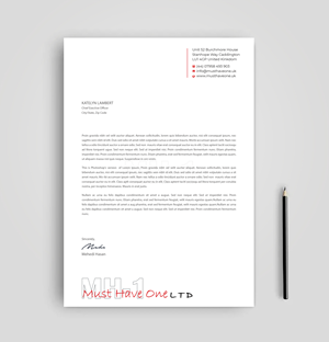 Stationery Design by Expert Bappy for Must Have One Ltd | Design: #35186966