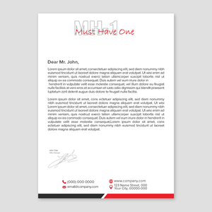 Stationery Design by WellDesign for Must Have One Ltd | Design: #35169653