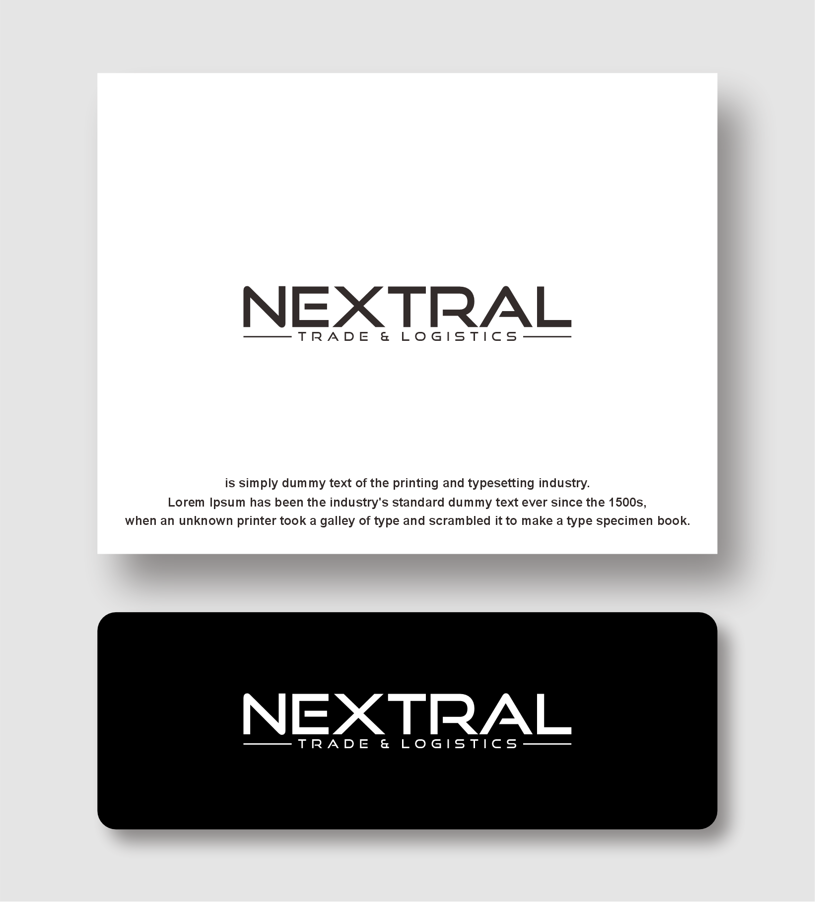 Logo Design by ganesaputu for NEXTRAL TRADE & LOGISTICS | Design #35153840