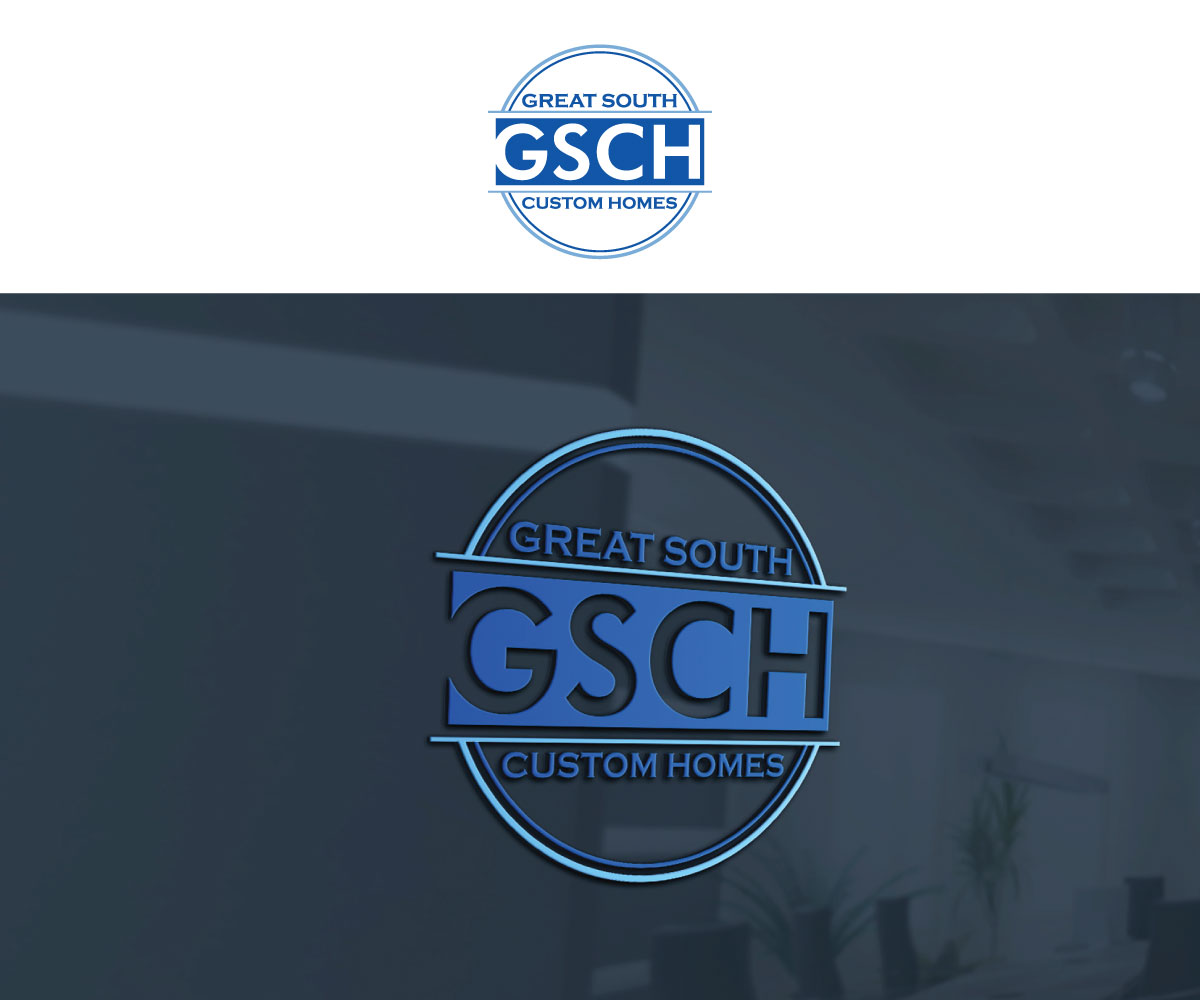 Logo Design by Luckey yaari for Great South Custom Homes | Design #35164227