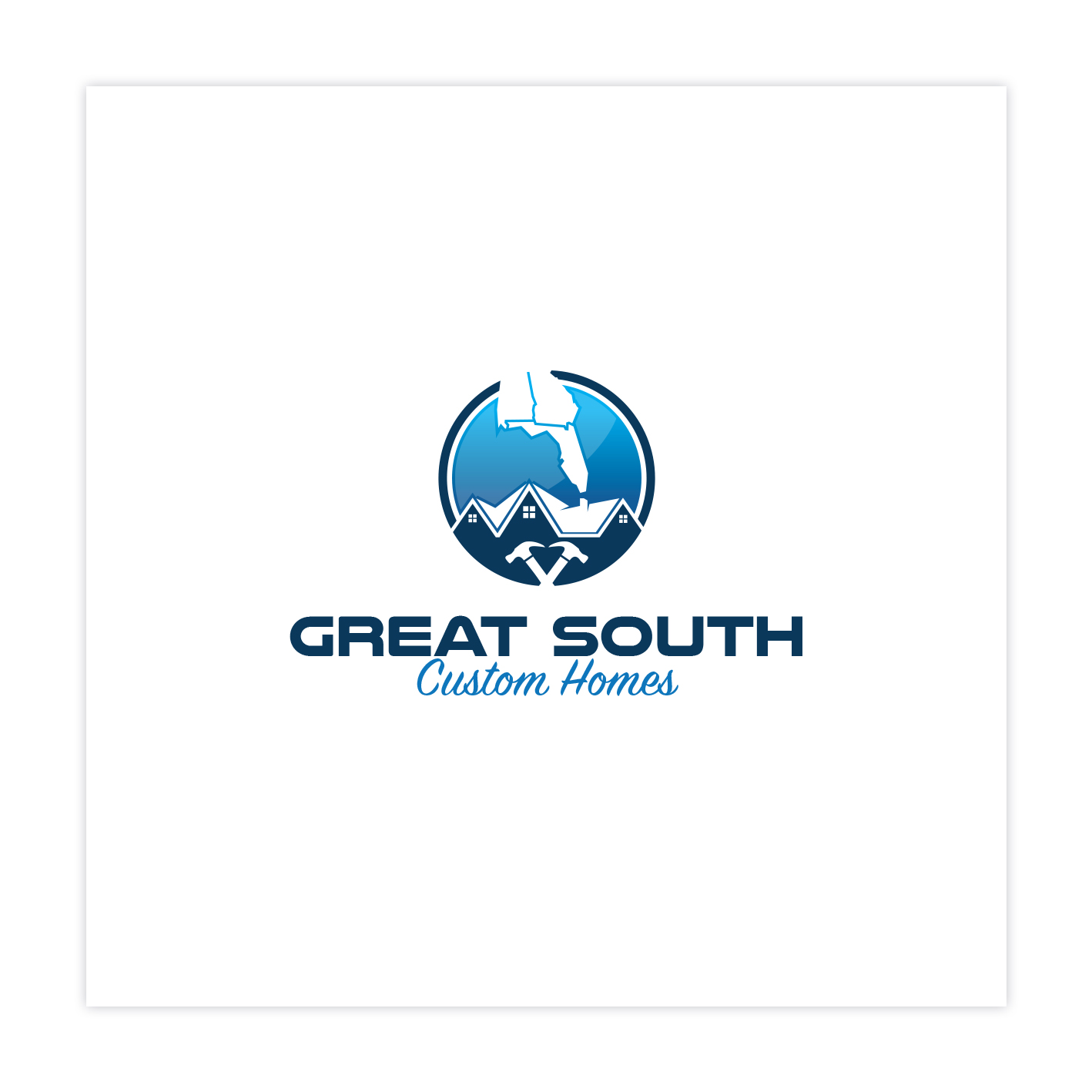 Logo Design by yans23 for Great South Custom Homes | Design #35162616
