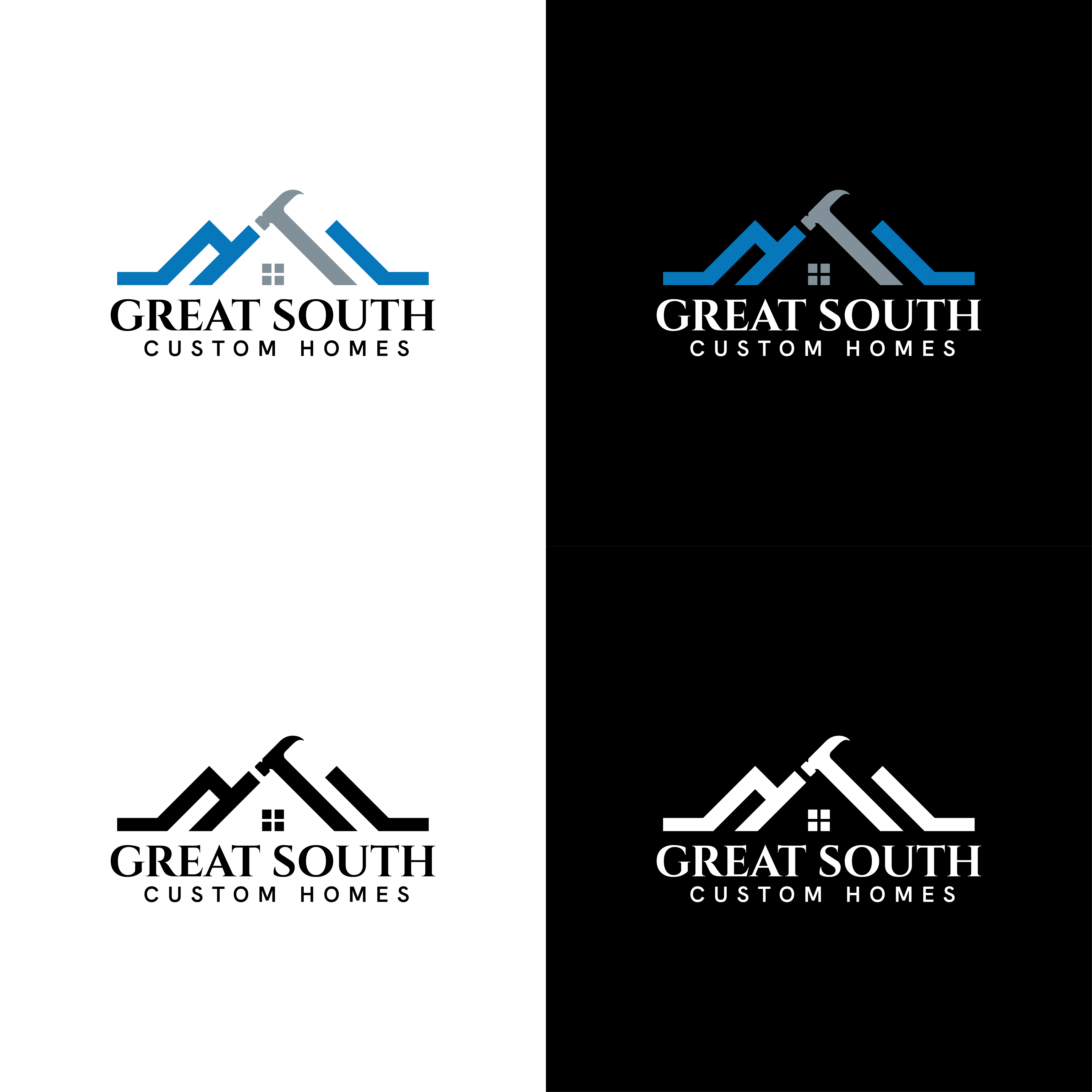 Logo Design by Choiresia.id for Great South Custom Homes | Design #35159446