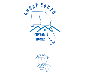 Logo Design by Paint-Tools for Great South Custom Homes | Design: #35159549