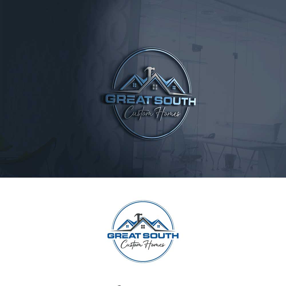Logo-Design von Art24/7 für Great South Custom Homes | Design #35159935