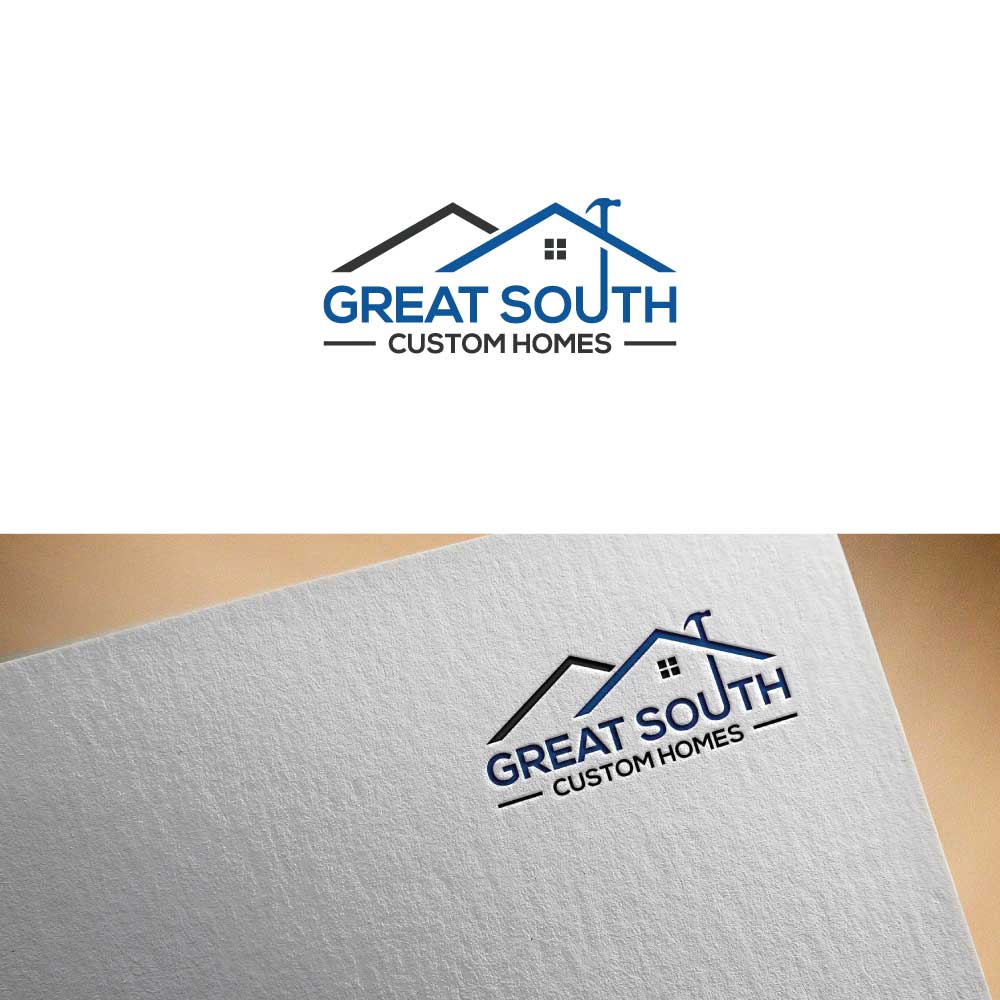 Logo-Design von Art24/7 für Great South Custom Homes | Design #35160043