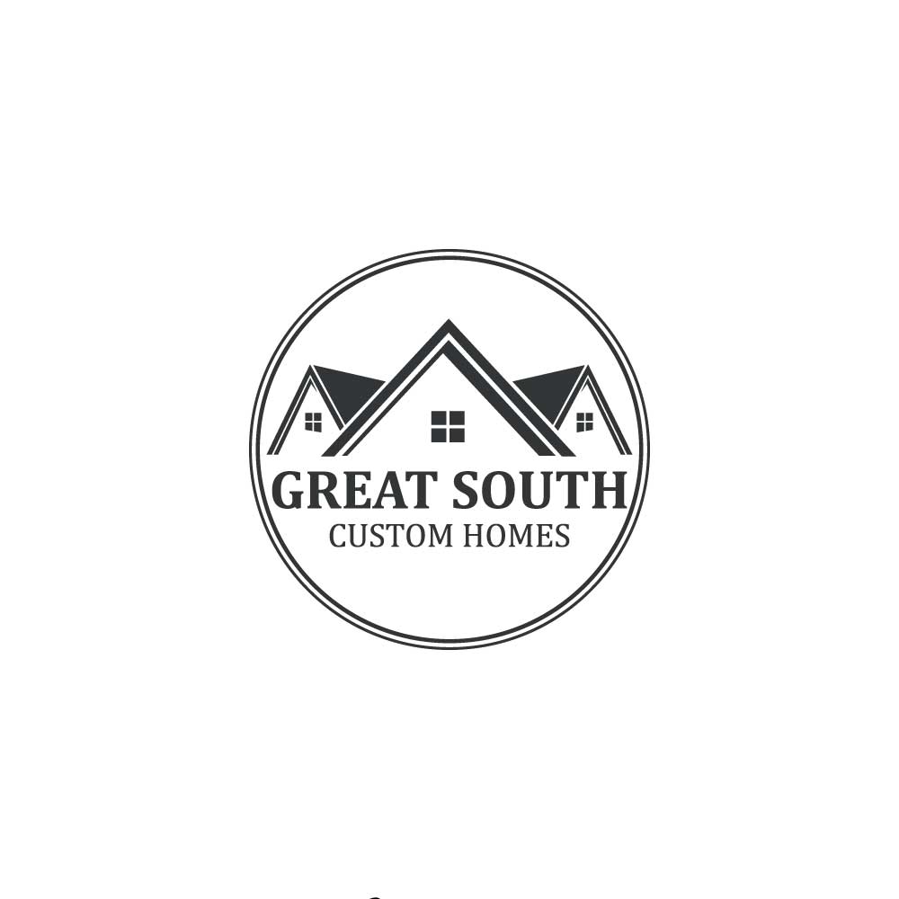 Logo Design by Art24/7 for Great South Custom Homes | Design #35163453