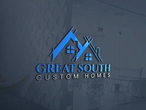 Logo Design by Graphixpointt for Great South Custom Homes | Design: #35159710