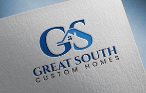 Logo Design by Graphixpointt for Great South Custom Homes | Design: #35159747