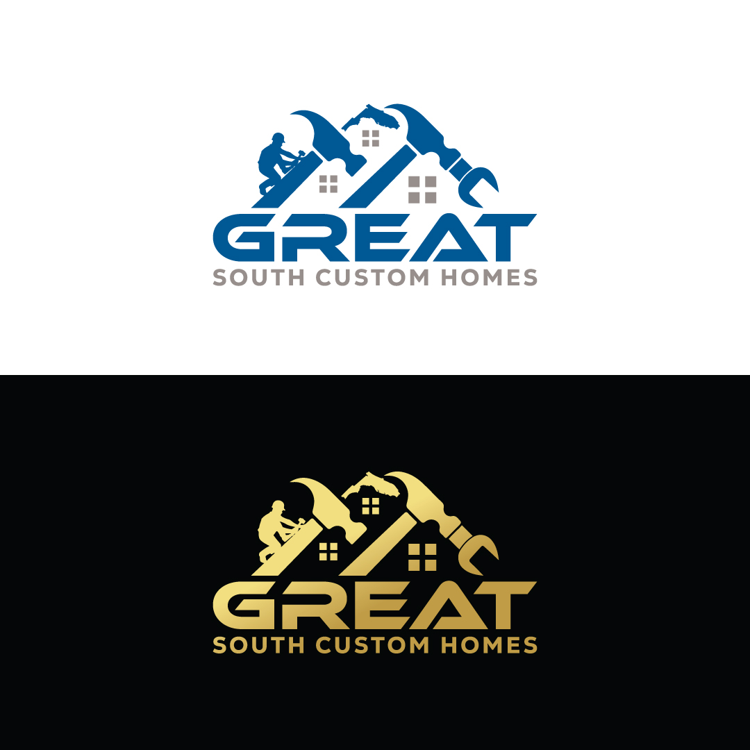Logo Design by Md Nurullah 1 for Great South Custom Homes | Design #35160423