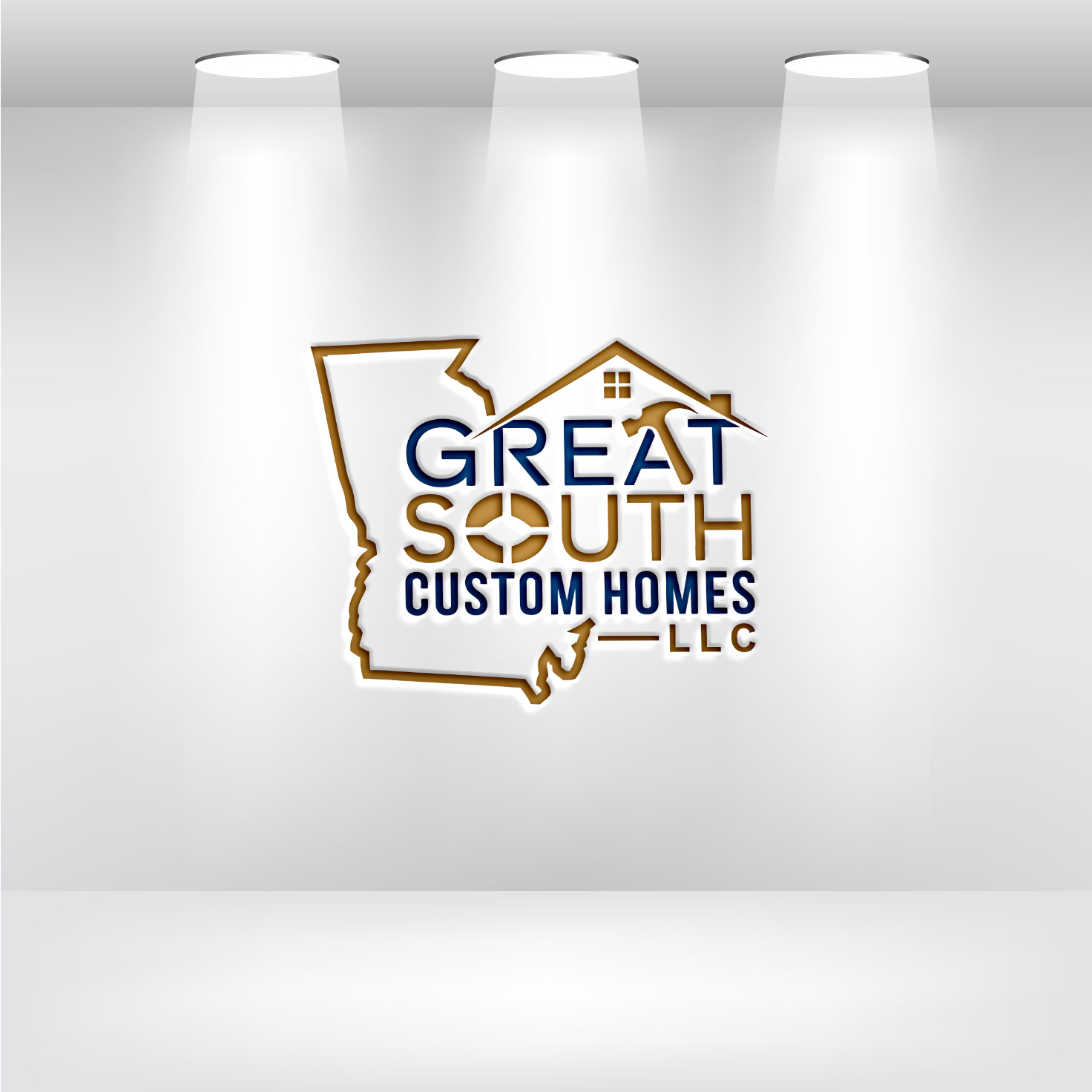 Design de Logo par VectorForge pour Great South Custom Homes | Design #35159632