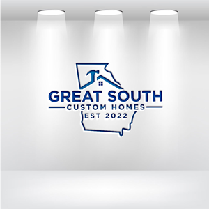 Logo Design by Mk_Graphix for Great South Custom Homes | Design: #35161157