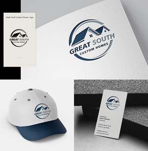 Logo Design by dai hui for Great South Custom Homes | Design: #35162662