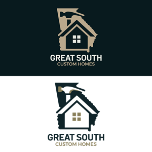 Logo Design by Logo24.com for Great South Custom Homes | Design: #35159060