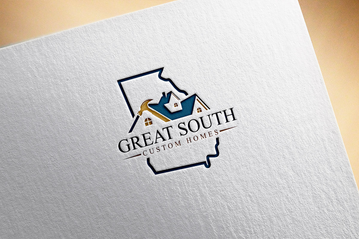 Logo Design by Ahasanu for Great South Custom Homes | Design #35158090