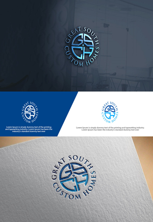 Logo Design by sulemani  creation for Great South Custom Homes | Design: #35167637