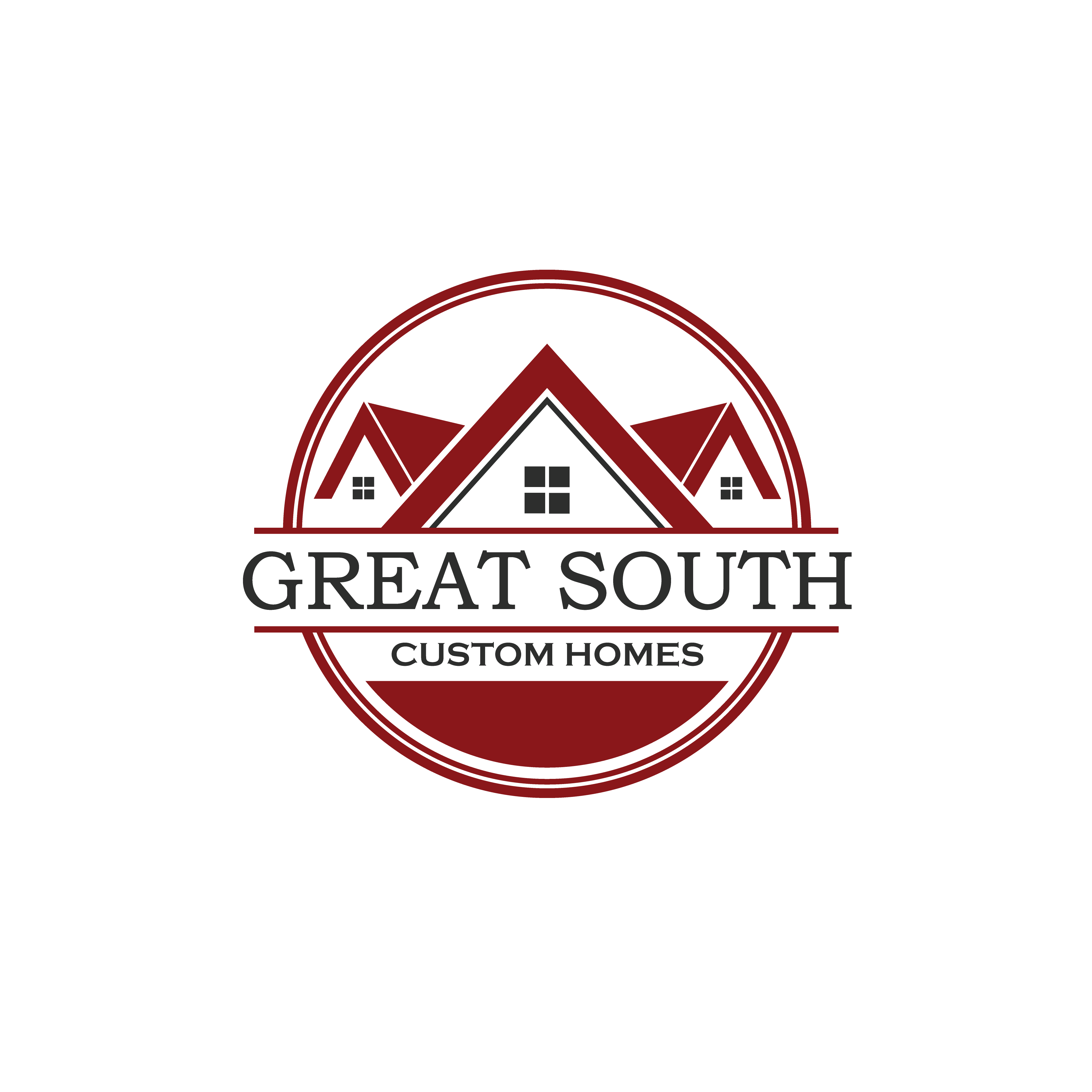 Logo Design by Casey Kelechi for Great South Custom Homes | Design #35164061