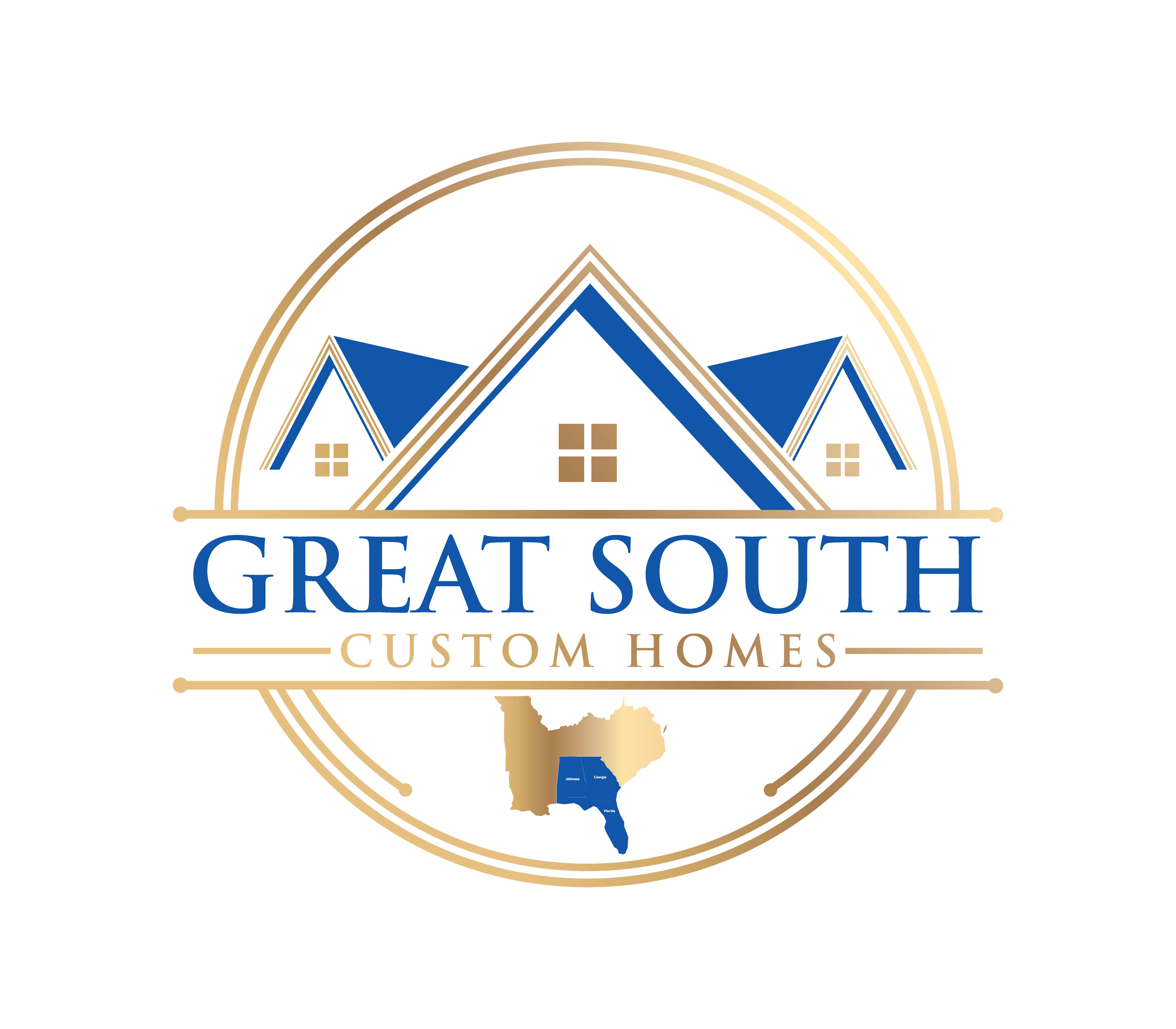 Logo Design by Nova_Create for Great South Custom Homes | Design #35157807