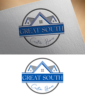 Diseño de Logo por AKTech para Great South Custom Homes | Diseño: #35163970