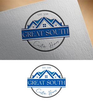 Diseño de Logo por AKTech para Great South Custom Homes | Diseño: #35164043