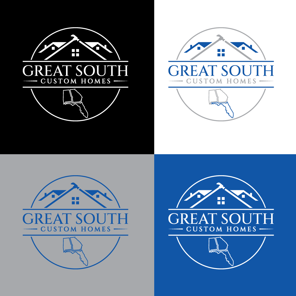 Logo Design by Endyy  for Great South Custom Homes | Design #35158596