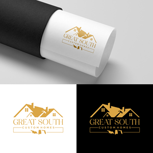 Logo Design by syad666 for Great South Custom Homes | Design: #35160502