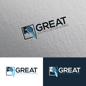 Logo Design by Alex Henry for Great South Custom Homes | Design: #35157802