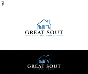 Logo Design by poisonvectors for Great South Custom Homes | Design: #35160328