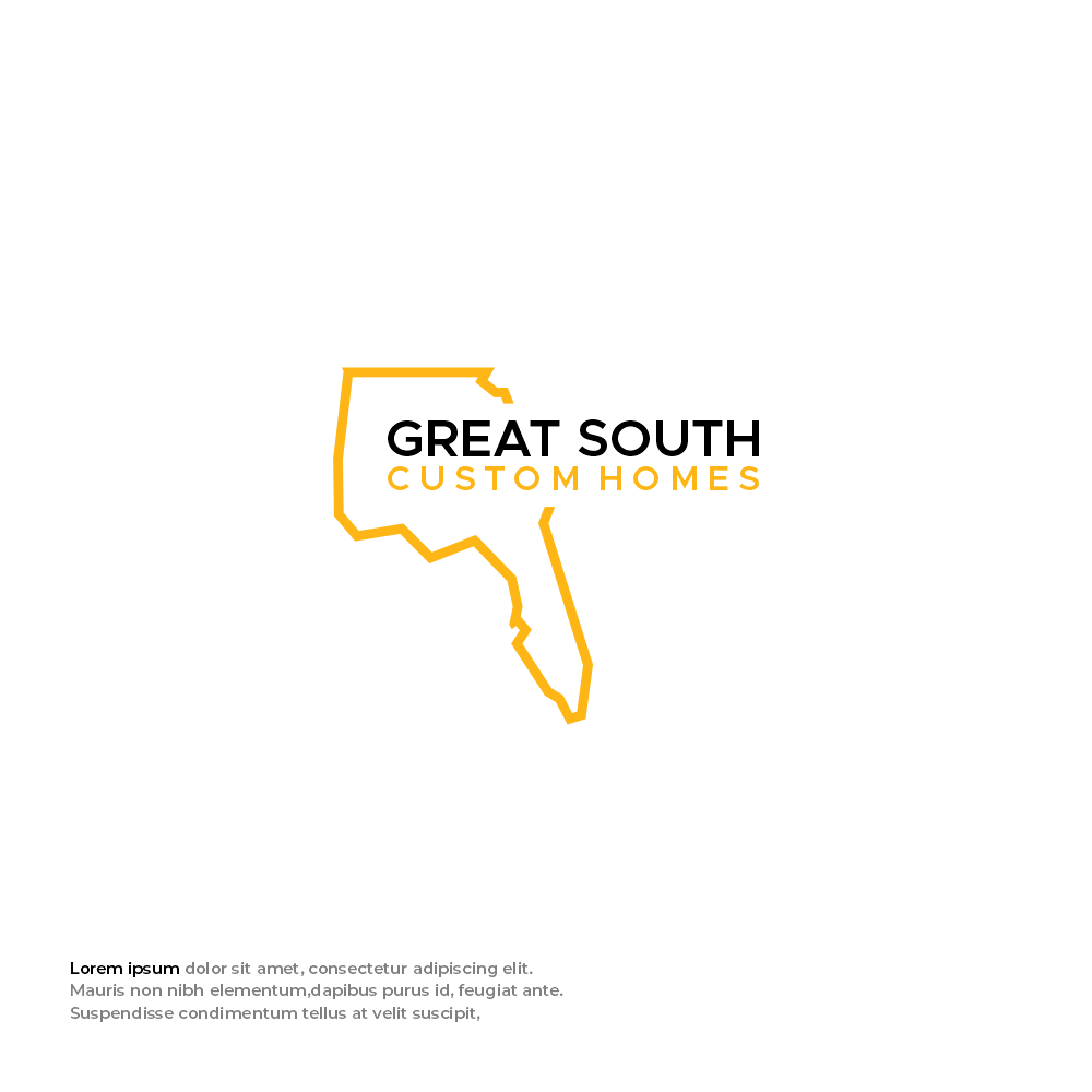 Logo Design by Mantra™ for Great South Custom Homes | Design #35160857