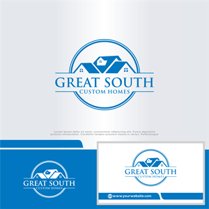 Logo Design by win it for Great South Custom Homes | Design: #35163392