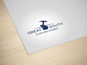 Logo Design by D -lara seen for Great South Custom Homes | Design: #35158723