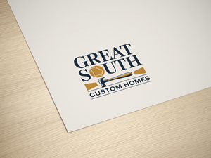 Logo Design by D -lara seen for Great South Custom Homes | Design: #35158725