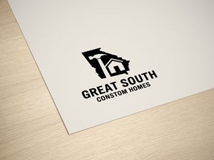 Logo Design by D -lara seen for Great South Custom Homes | Design: #35158729